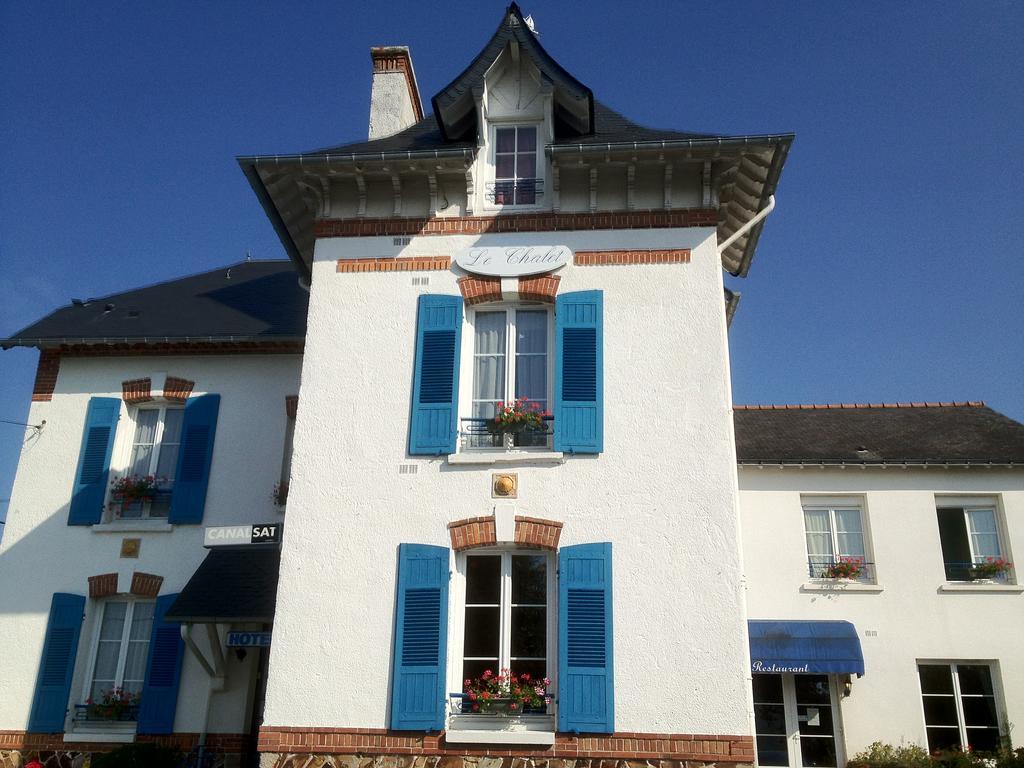 Hotel Restaurant Le Chalet Guéméné-Penfao Bagian luar foto